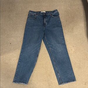 Abercrombie & Fitch Blue Straight Jeans